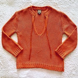 [VAKKORAMA] Orange Pullover